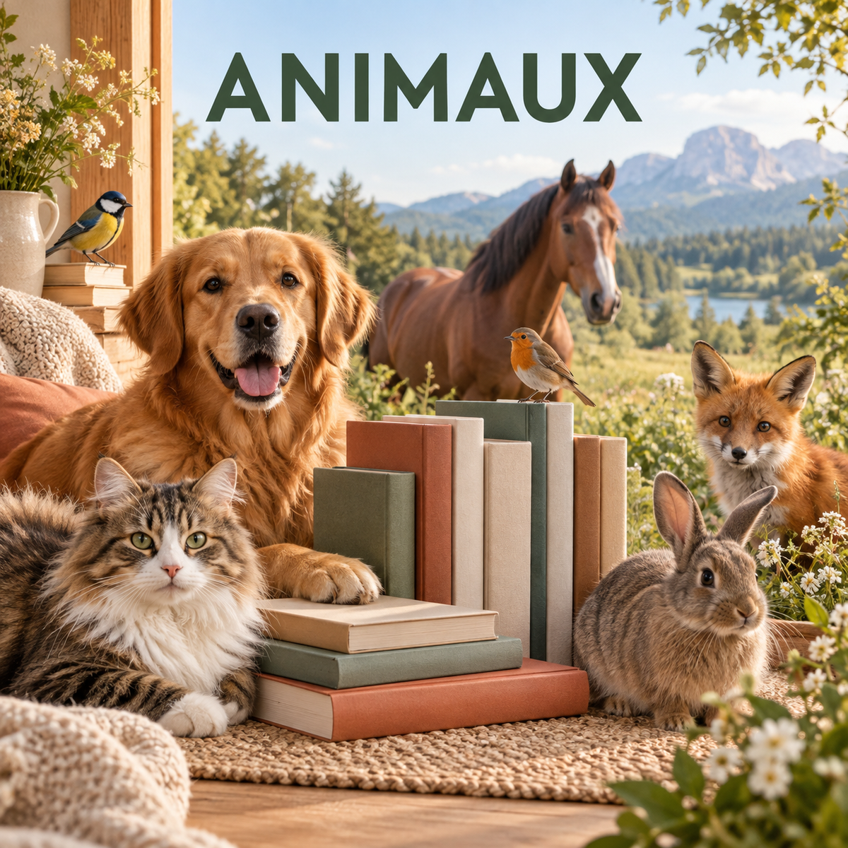 Guides sur les animaux, Éditions du Puits Fleuri