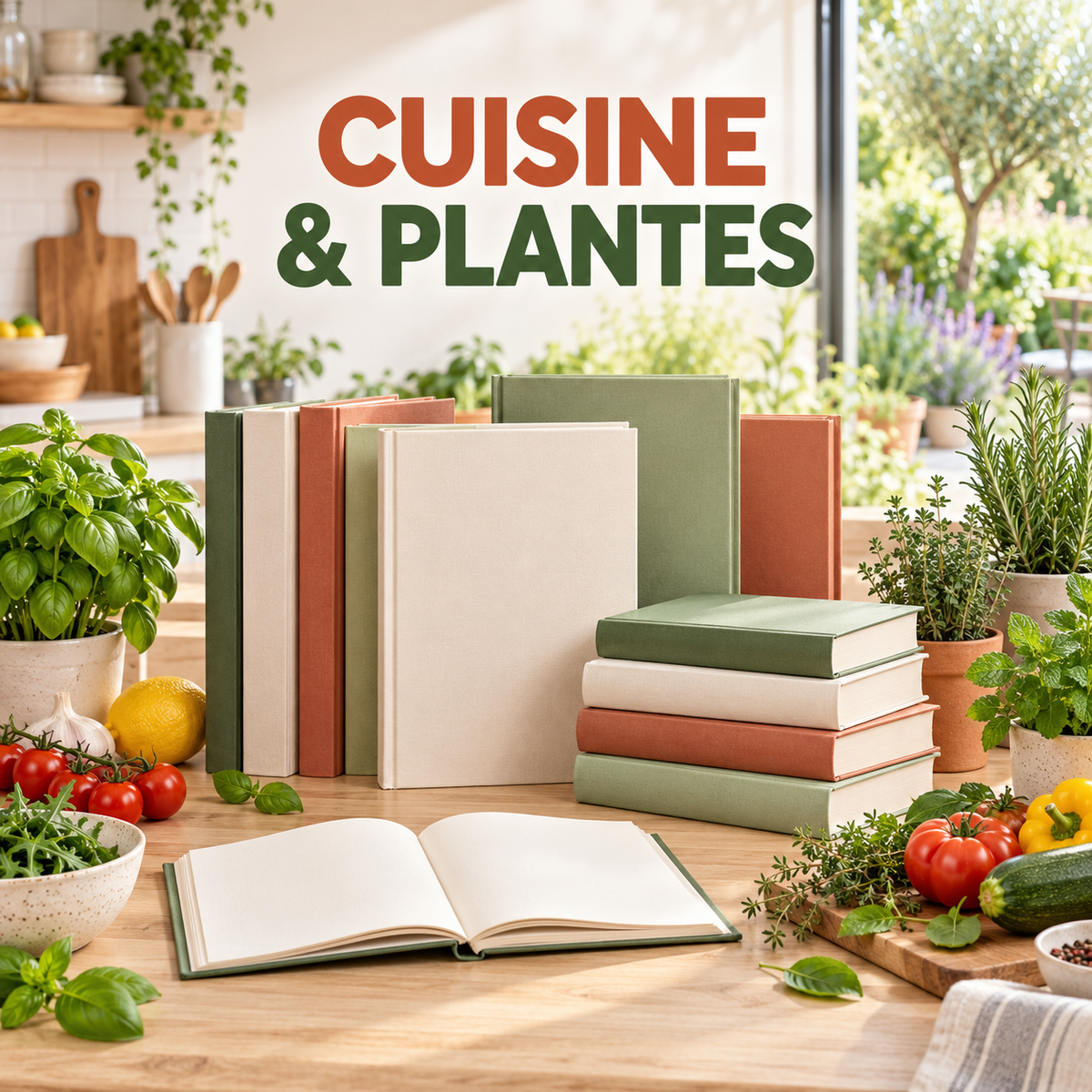 Livres de cuisine et de plantes sauvages, Éditions du Puits Fleuri