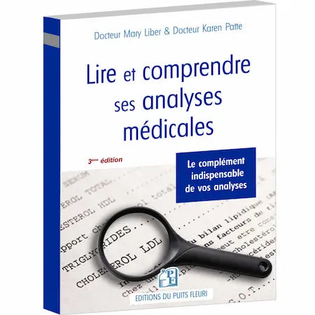 Couverture du guide pratique pour comprendre ses analyses biologiques et devenir un patient actif