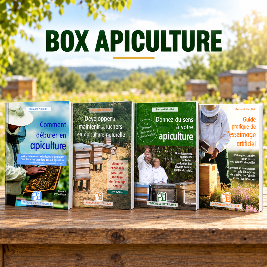 Box Apiculture Bernard Nicollet — de la première ruche au rucher