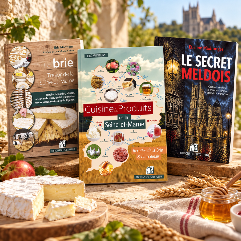 Box Meaux & la Brie — le brie, la table et le polar