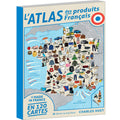Couverture de L'Atlas des produits français de Charles Huet, le made in France en 120 cartes, Éditions du Puits Fleuri