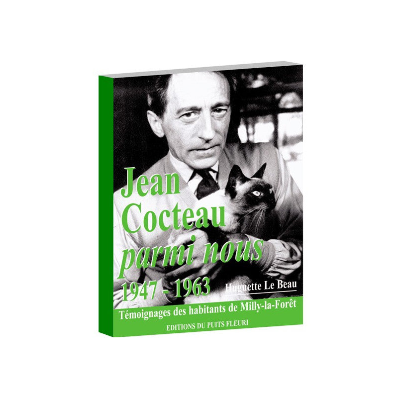 Couverture du livre « Jean Cocteau parmi nous » d'Huguette Le Beau, Éditions du Puits Fleuri