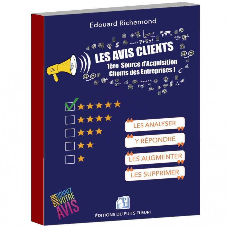 Couverture du livre « Les Avis Clients » d'Edouard Richemond, Éditions du Puits Fleuri