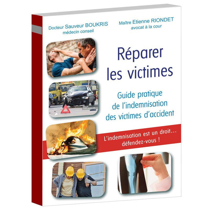 Couverture du livre « Réparer les victimes » d'Étienne Riondet et Sauveur Boukris, Éditions du Puits Fleuri
